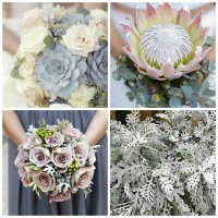 В тренде 50 оттенков серого: необычные букеты в неожиданной гамме