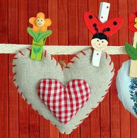 Валентинки из фетра своими руками