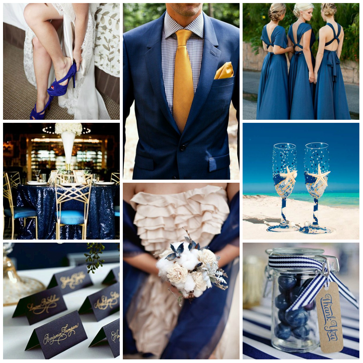 Wedding in Blue: Ideas for Design