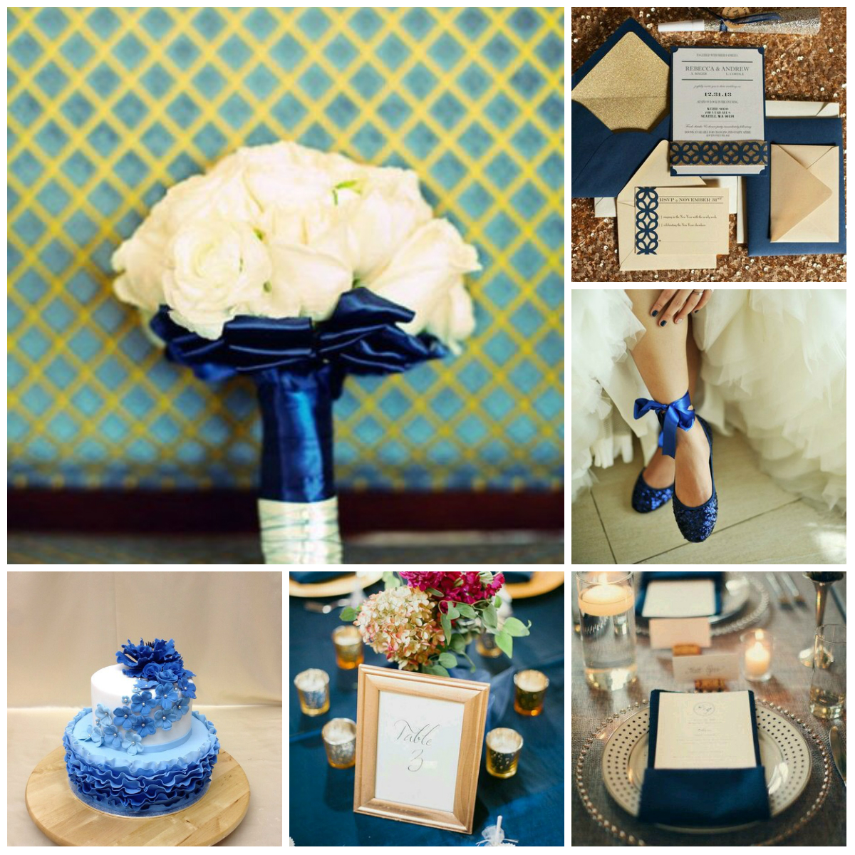 Wedding in Blue: Ideas for Design